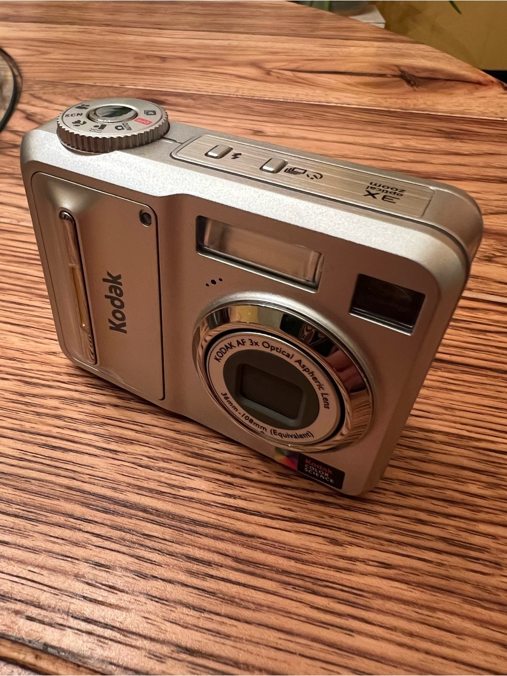 Kodak EasyShare C653 6.1MP Digital Camera - Silver With Case Tested - Picture 5 of 10